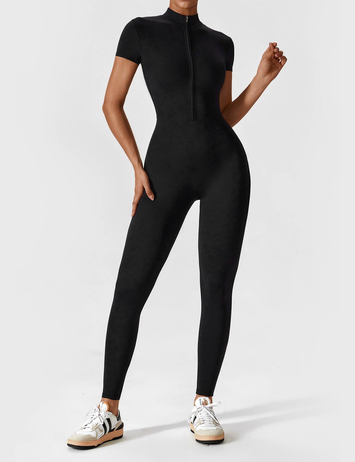 Veronika | Modischer Jumpsuit mit Reißverschluss