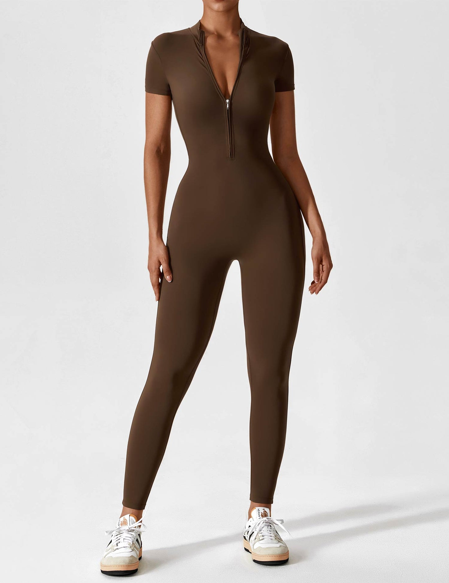 Veronika | Modischer Jumpsuit mit Reißverschluss