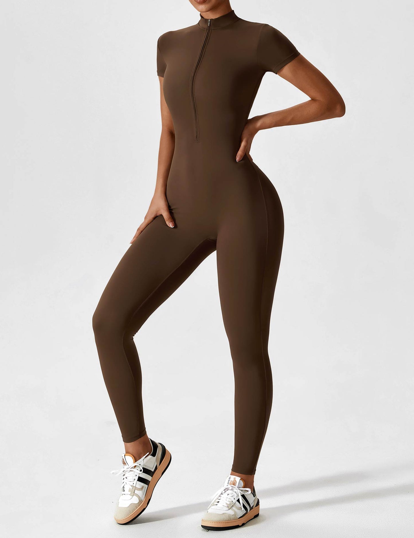 Veronika | Modischer Jumpsuit mit Reißverschluss