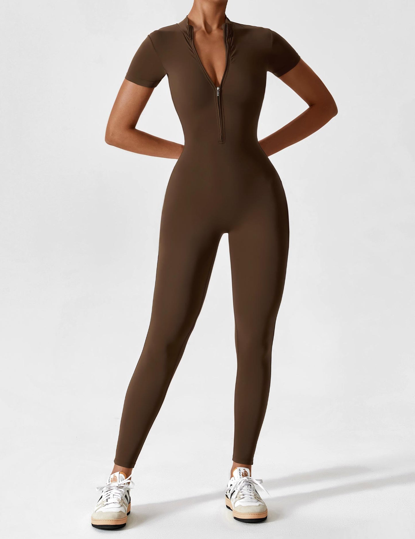 Veronika | Modischer Jumpsuit mit Reißverschluss