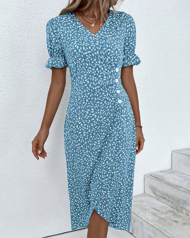 Stella | Elegantes Kleid mit V-Ausschnitt