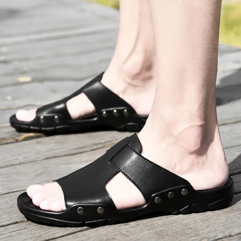 Leon | Elegante und langlebige Ledersandalen