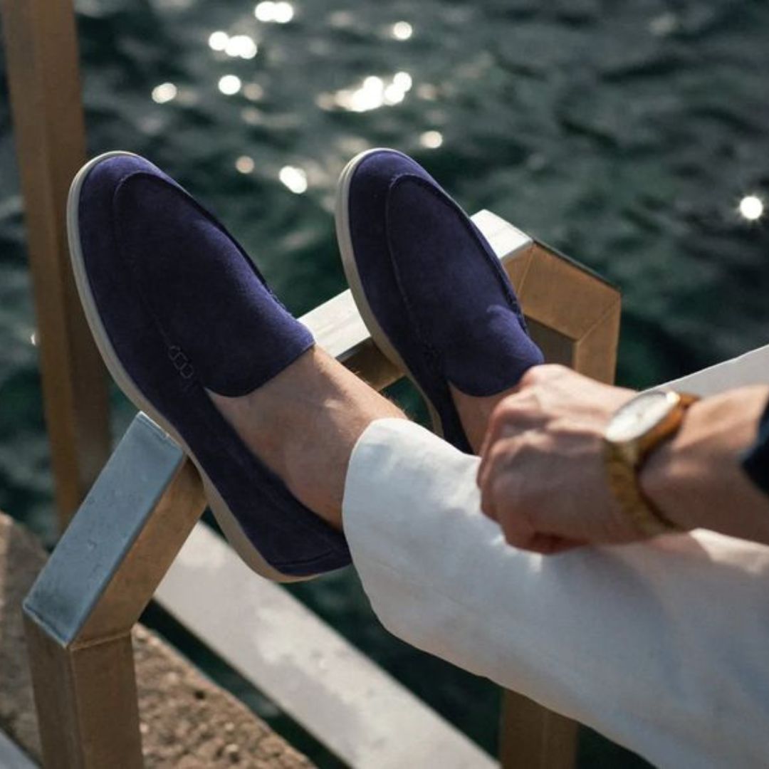George | Wildleder Slipper Herren  Bequeme Loafers