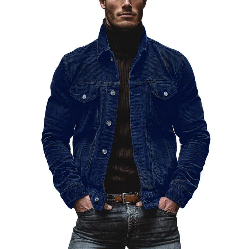 Adam | Vintage Kord Revers Jacke