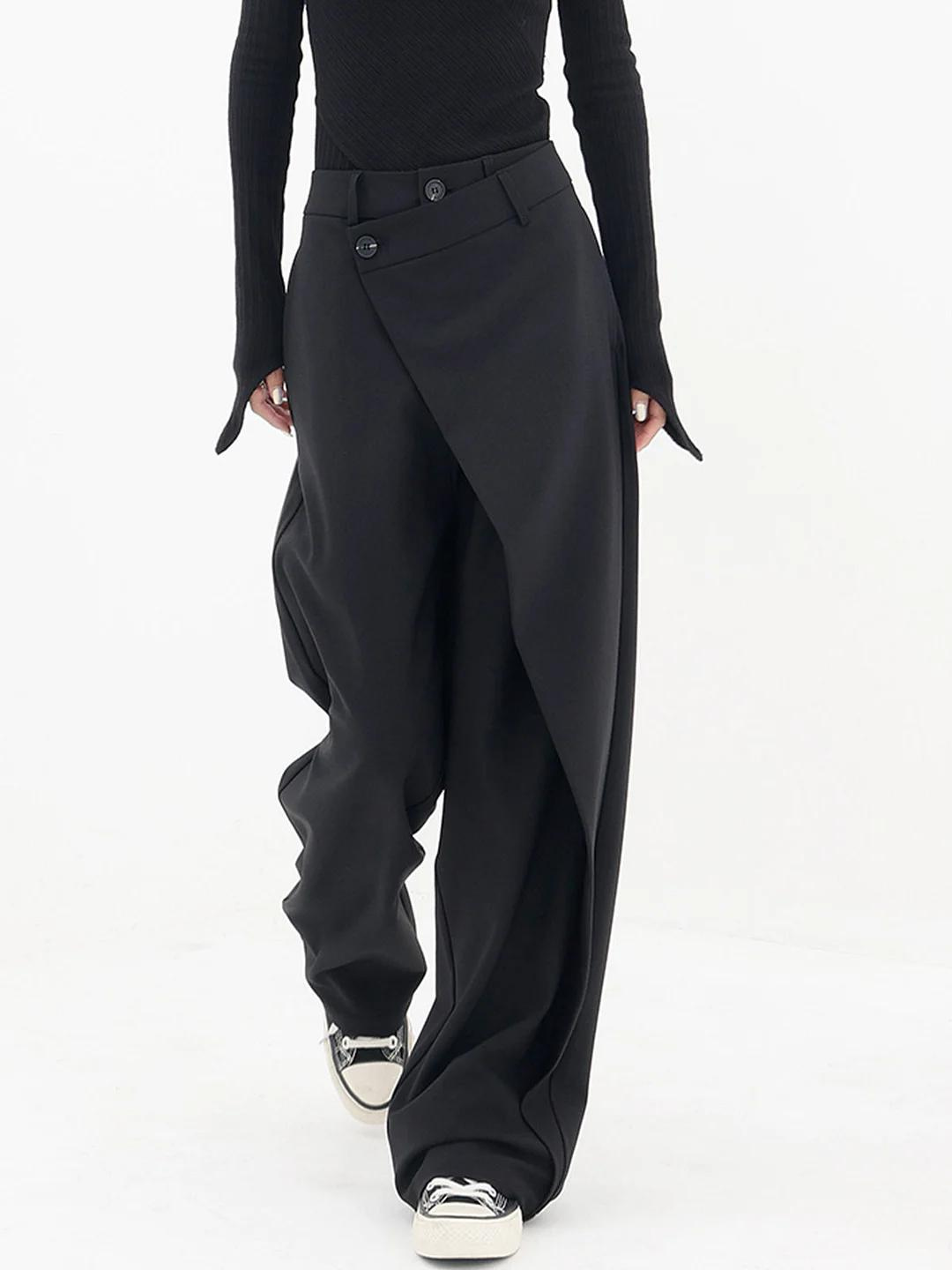 Tanja | Asymmetrische Baggy-Hose