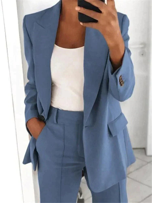 Victoria | Klassischer 2-teiliger Blazer-Anzug