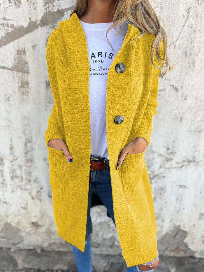 Janina | Lange und bequeme Strickjacke