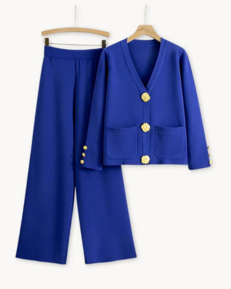 Klaudia | Stilvoll Strickjacke Set