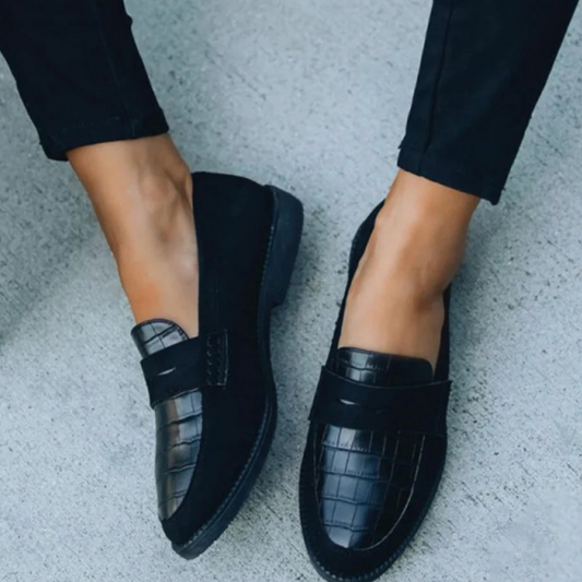 Dennis | Damen Mokassins Elegante Runde Schuhe für Frauen