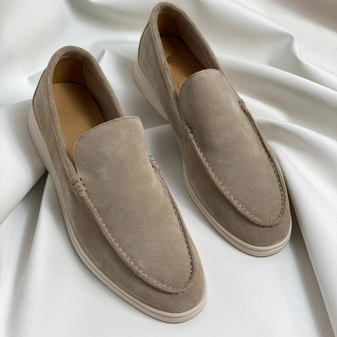 Variant image for George | Wildleder Slipper Herren – Bequeme Loafers für Elegante Anlässe-81