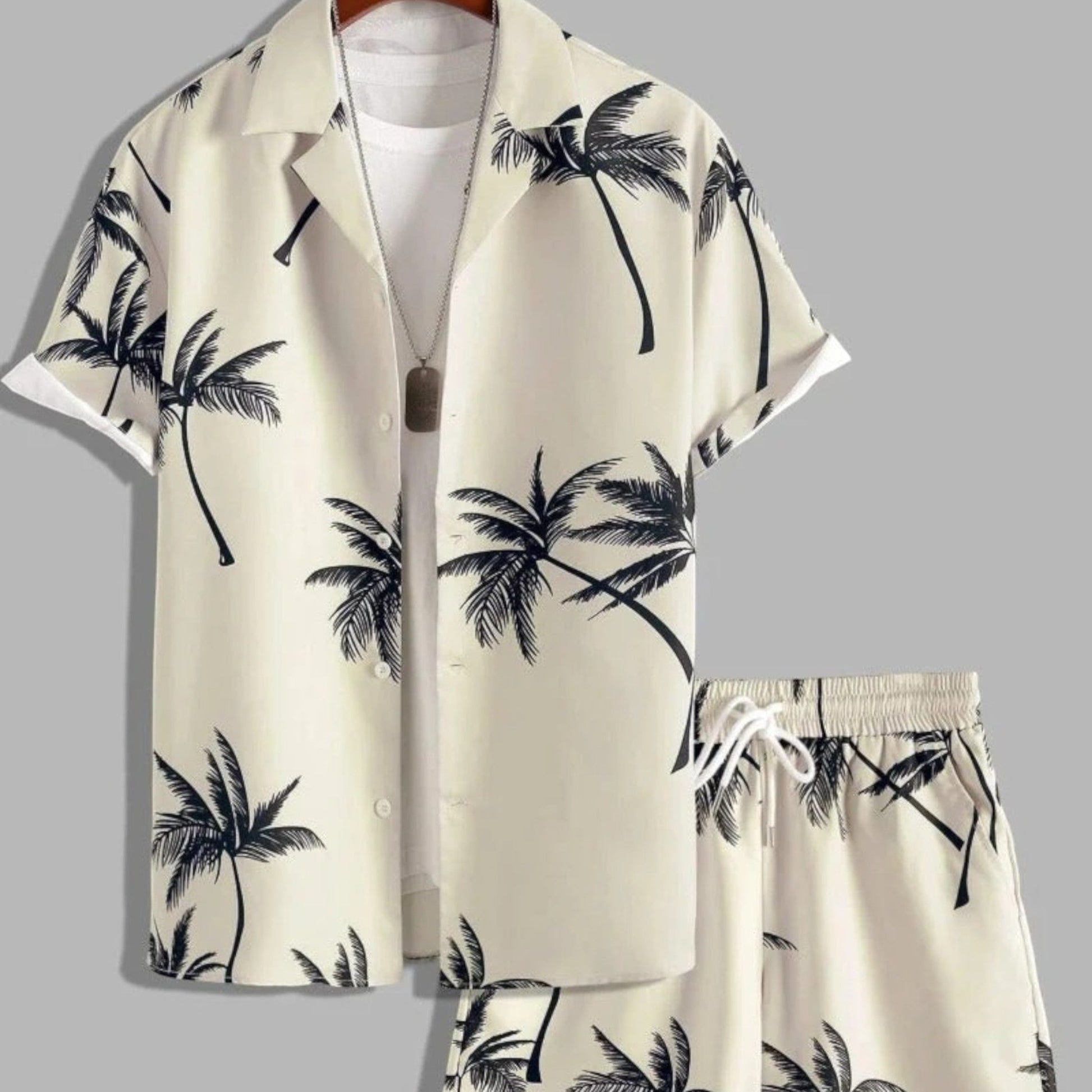 Variant image for Jorden | Zweiteiler Hose und Oberteil Sommer Set im Tropen Design-41