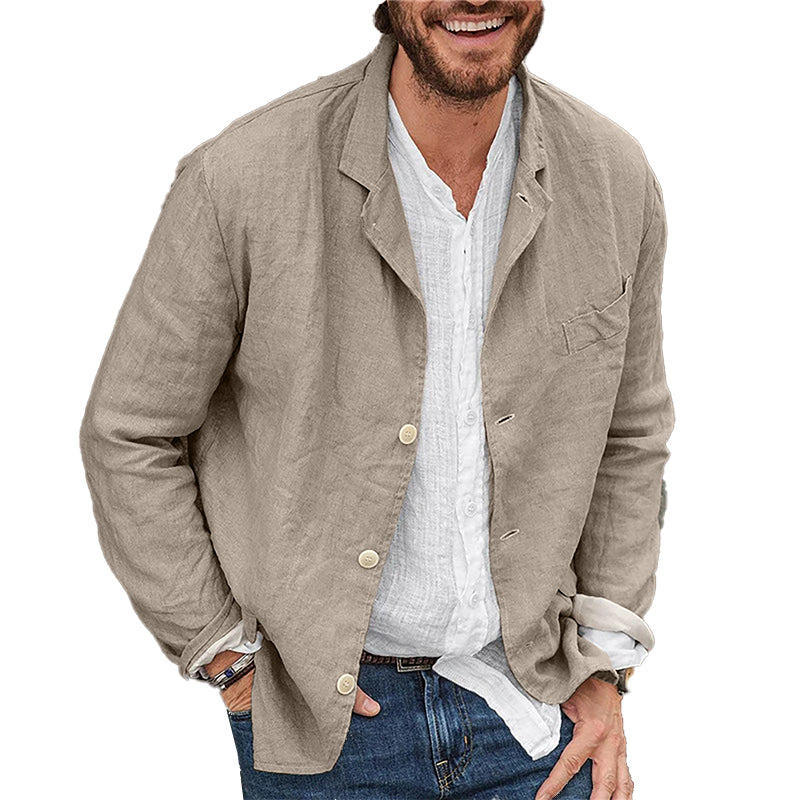 Moritz | Baumwolle und Leinen Anzugsjacke