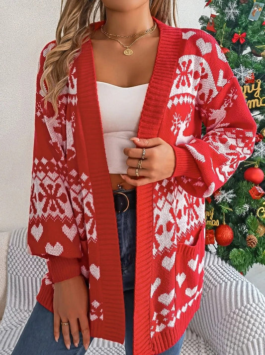 Helene | Weihnachts-Strickpullover