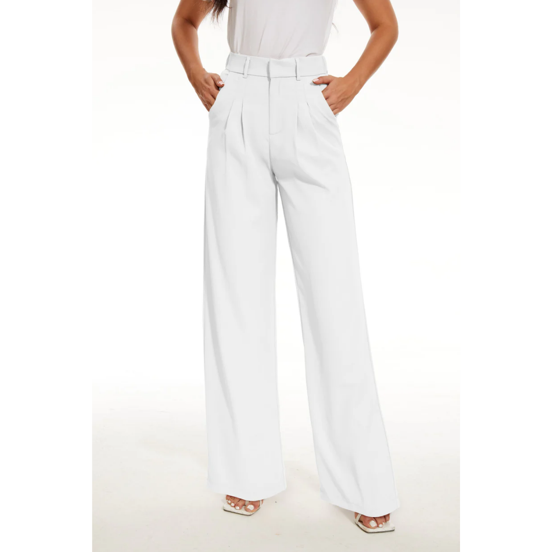 Riva | Pantaloni Donna Gamba Larga Eleganti e Versatili 4