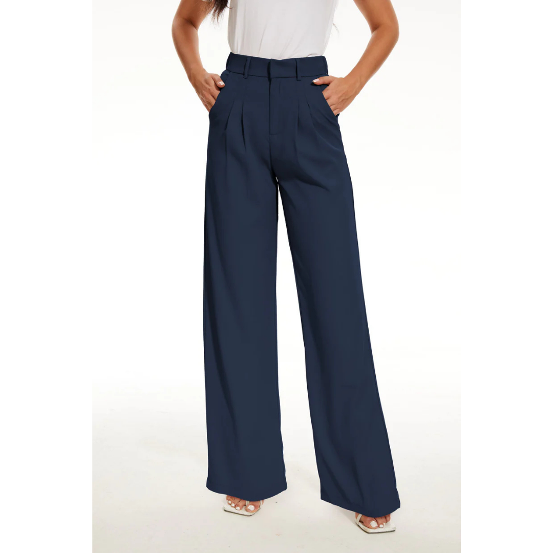 Riva | Damenhose mit weitem Bein Elegant und vielseitig