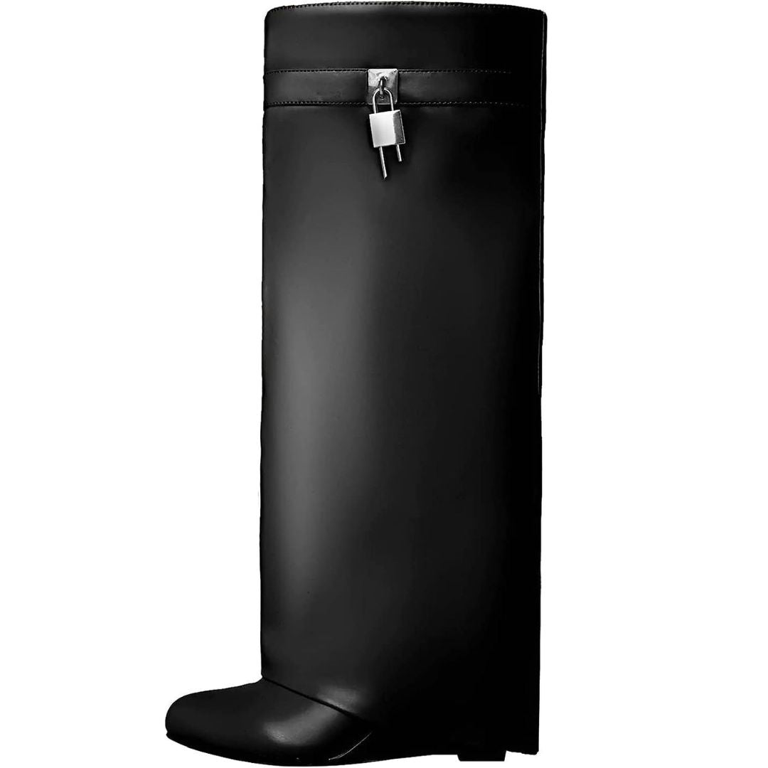 Rike | Haifischschnallen-Stiefel aus Leder