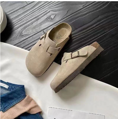 Bastian | Clogs Wildleder mit Verstellbarer Schnalle