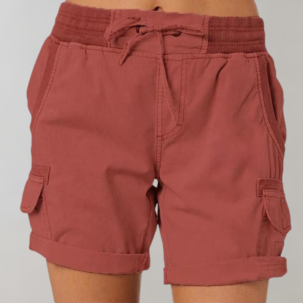 Sophia | Elegante hochgezogene Shorts