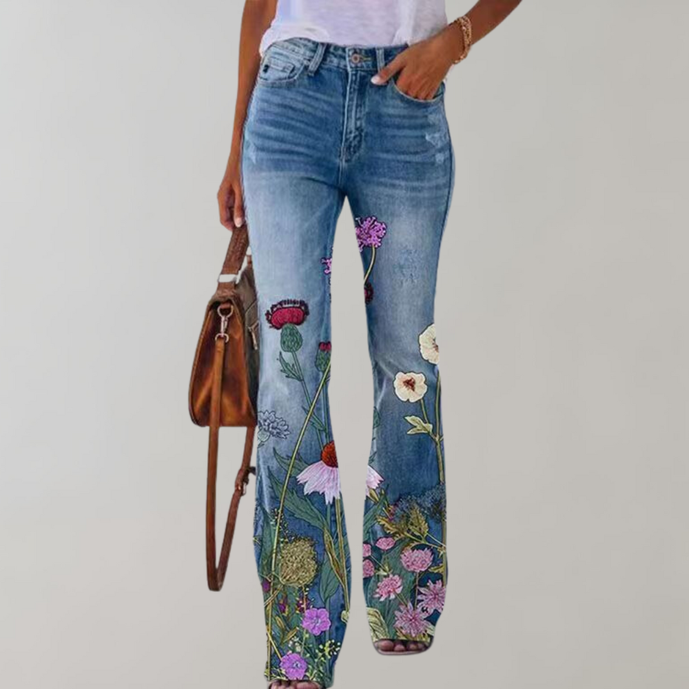 Svenja | Elegante ausgestellte Hose