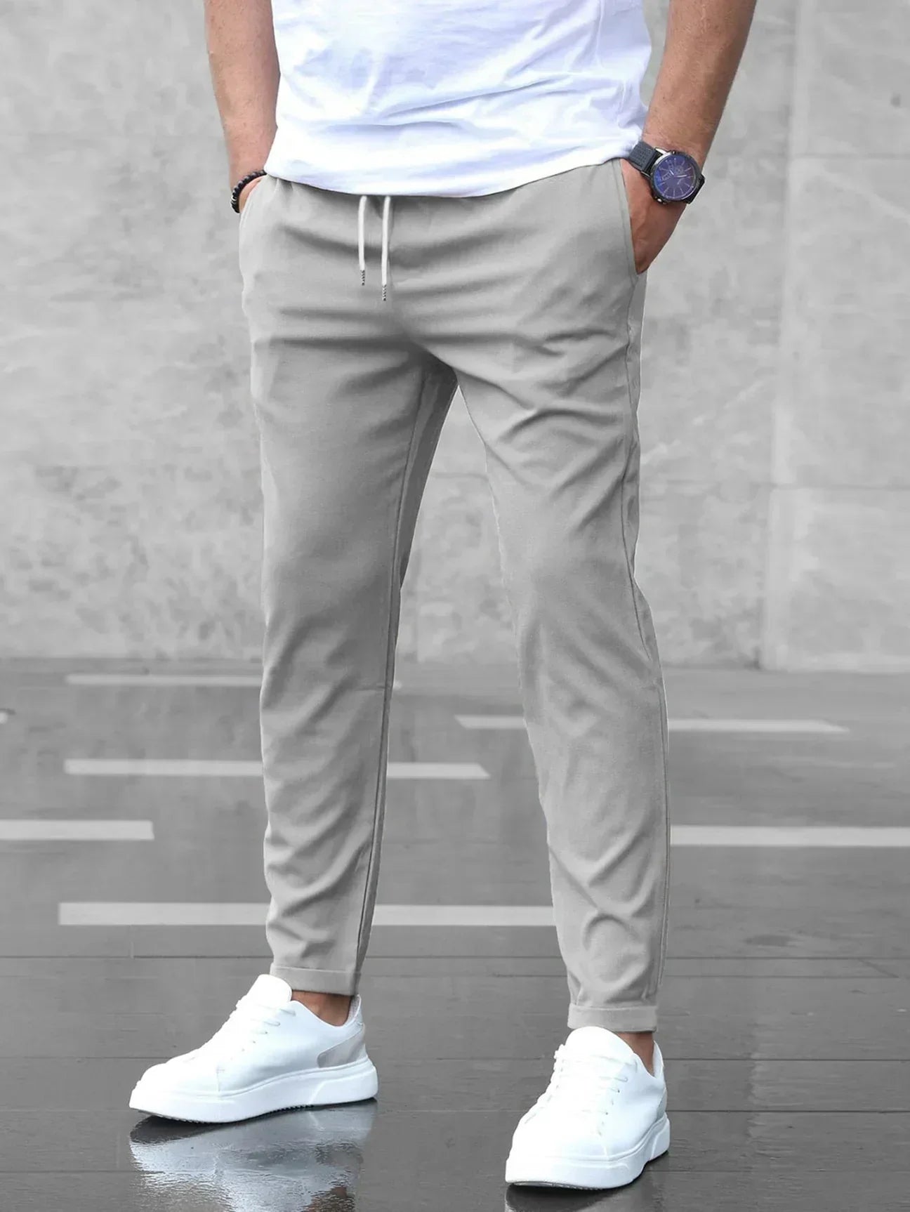 Stretch-Herrenhose – Hochwertiges Stretchmaterial, Elegant und Bequem-1