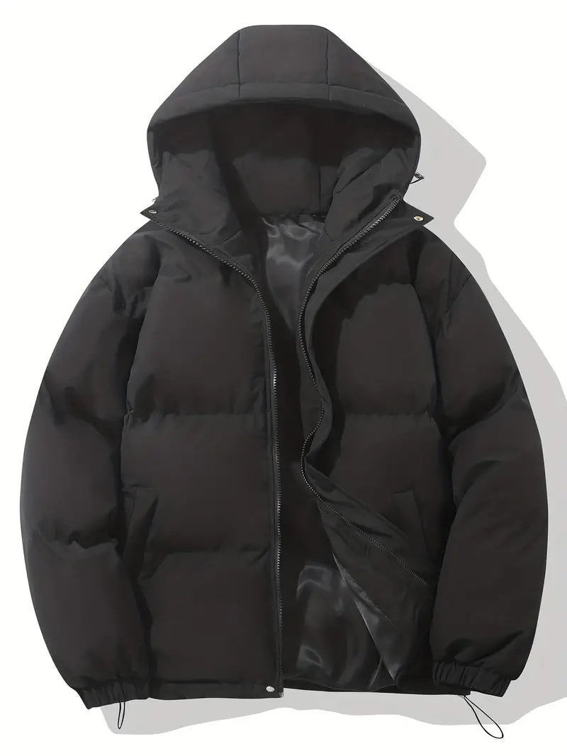 Simon | Gefütterte Winterjacke mit Kapuze