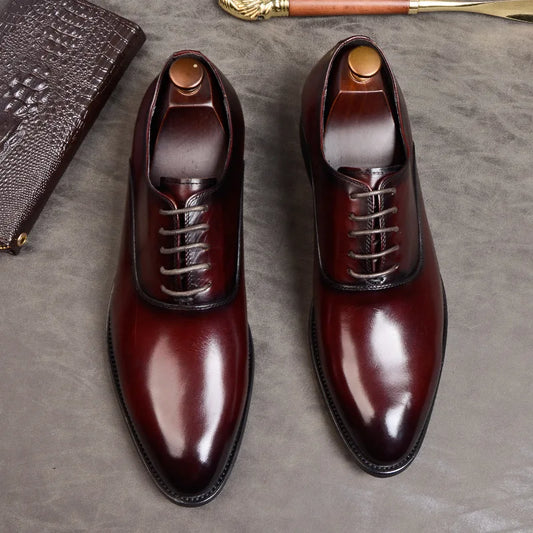 Niklas | Oxford-Schuhe aus echtem Leder
