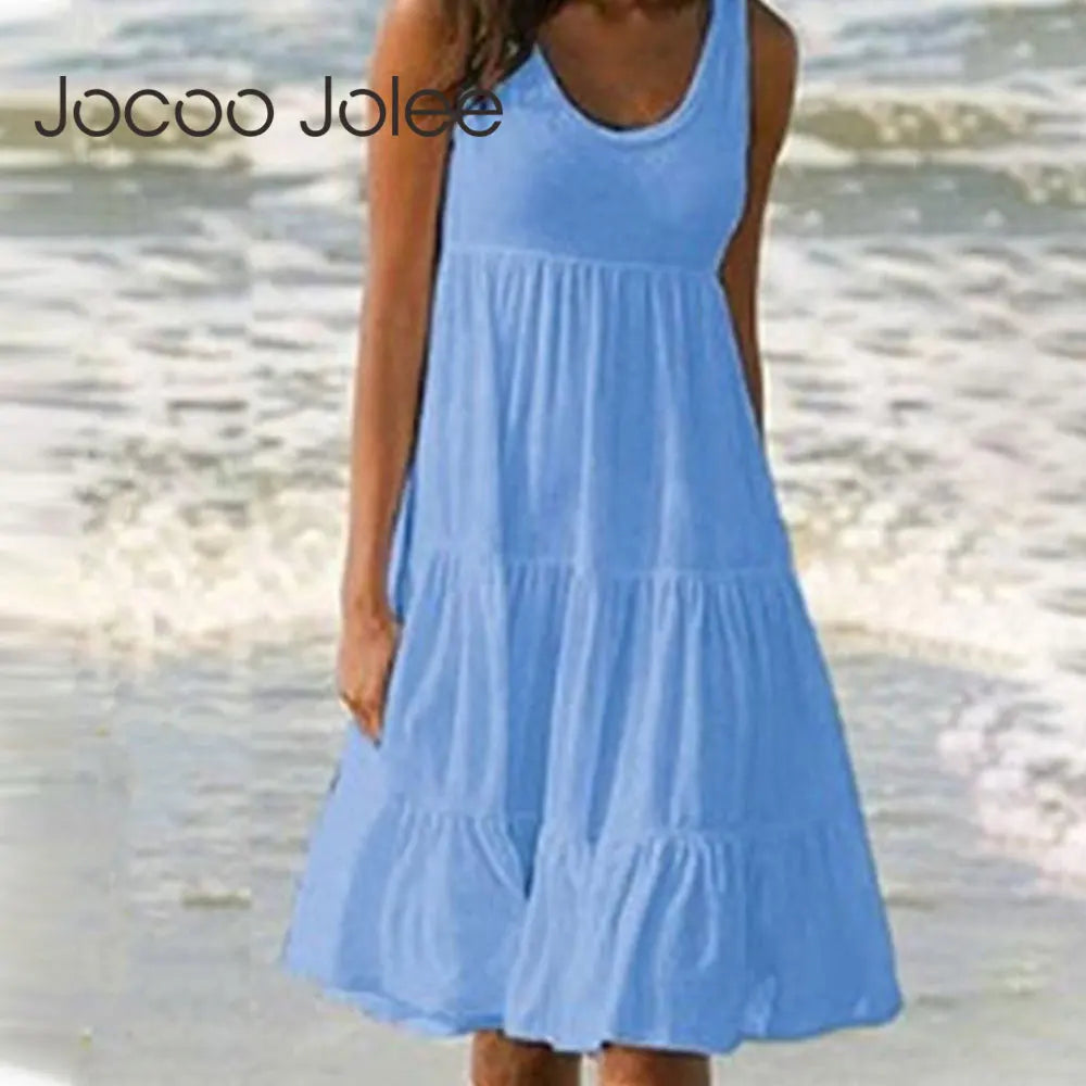 Stefanie | Damenkleid Boho Mini Kleid mit Rüschen für Sommerlook