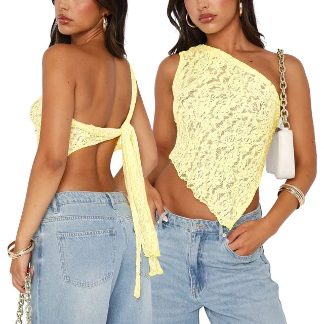Juliane | One-Shoulder Top