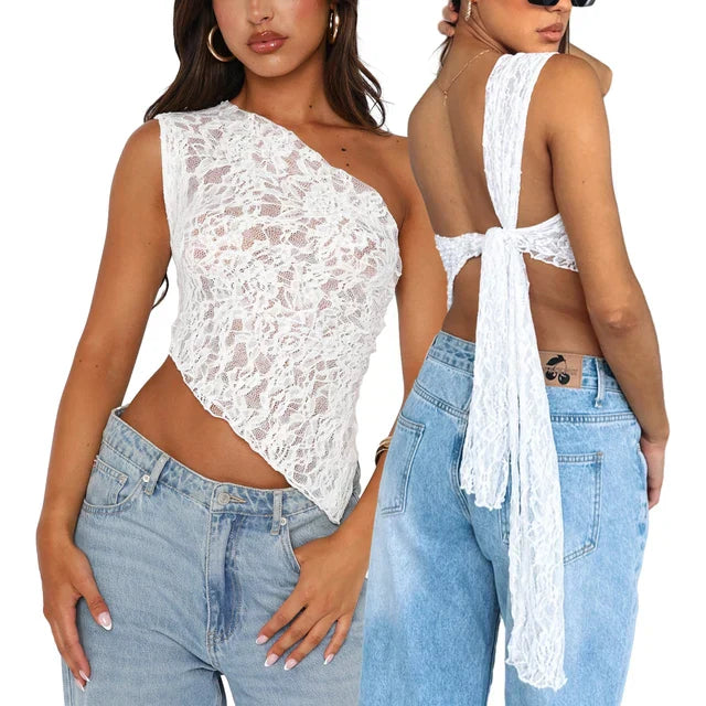 Juliane | One-Shoulder Top