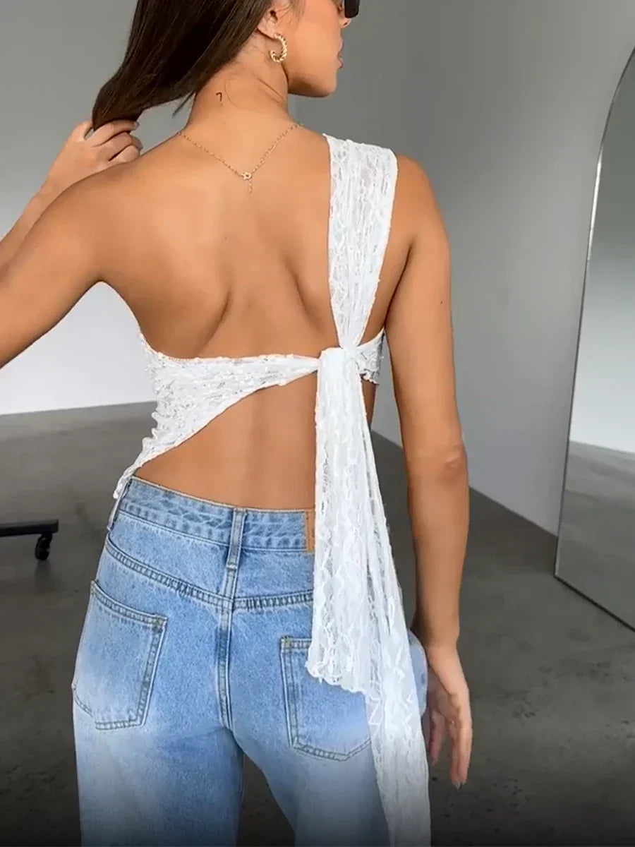 Juliane | One-Shoulder Top