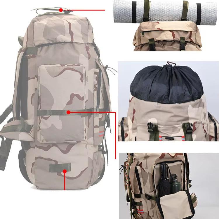 Liam | Wasserdichte Außenausrüstung Reiserucksack