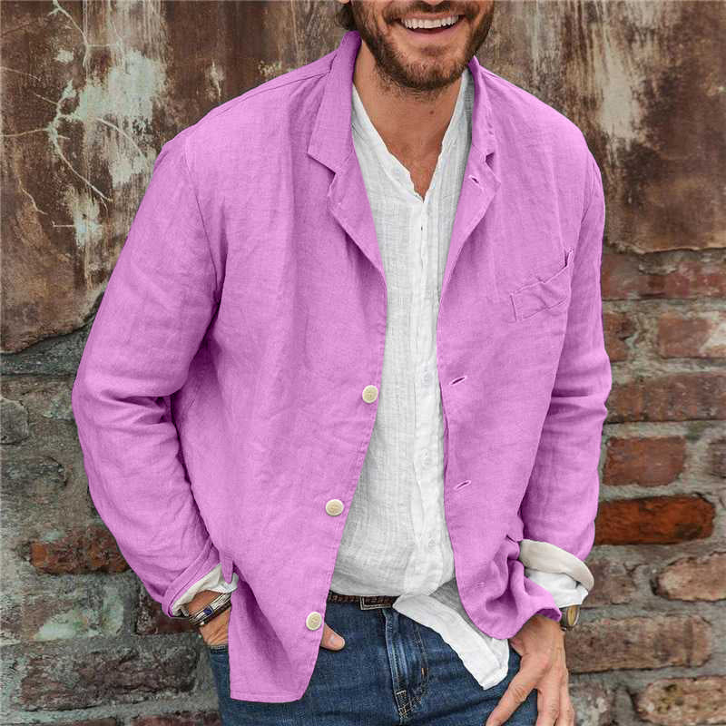 Moritz | Baumwolle und Leinen Anzugsjacke