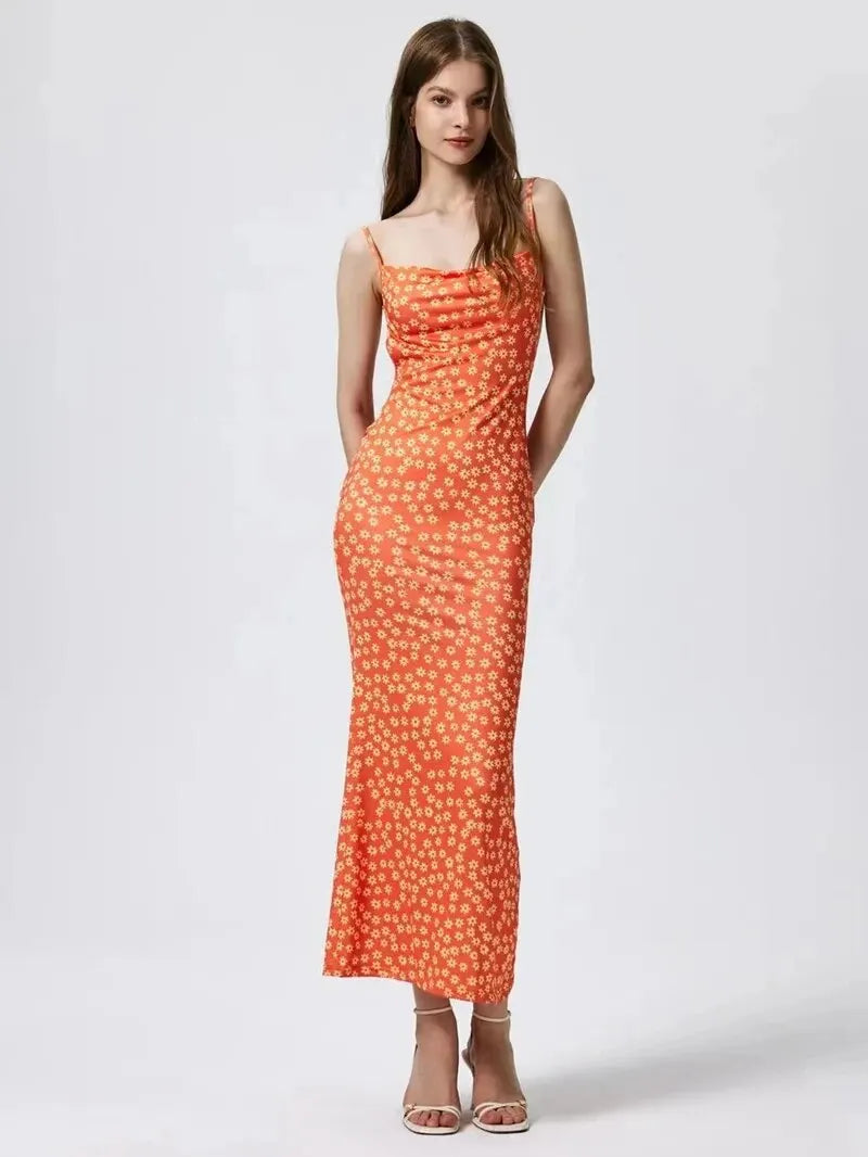 Variant image for Lila | Strandkleid Damen mit Floral Design – Rückenfrei und Leicht für Sommer-10