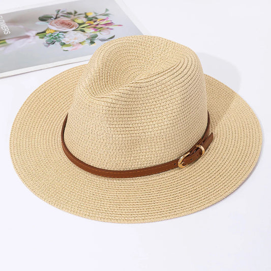 Stylischer Panama Strohhut Damen | Sommerhut für Elegante Outfits-1