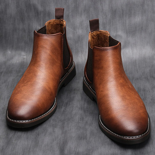 Ryder | Chelsea-Stiefel aus Hochwertigem Leder für Herren 1