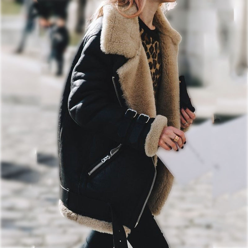 Maya | Fliegerjacke aus Shearling