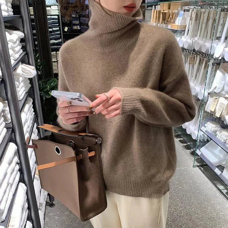 Diana | Modischer Rollkragenpullover