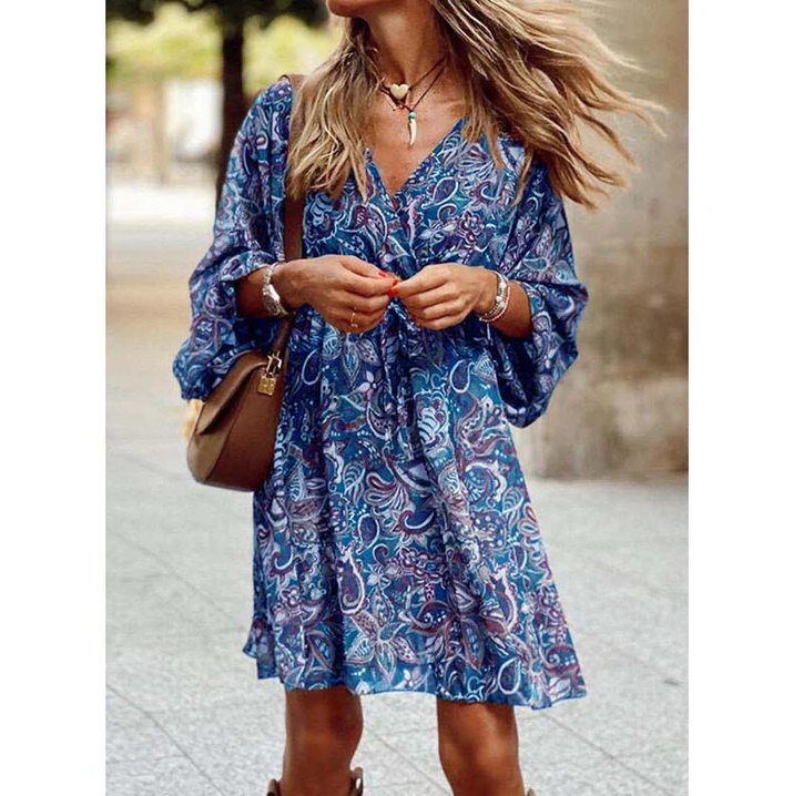 Brise | Sommer Boho Kleid lange Frau