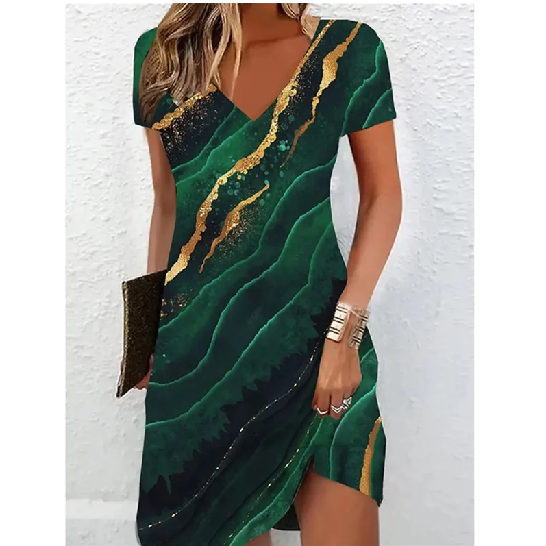 Bianca | Cocktailkleid für Damen mit Glitzer – Festlich und Elegant