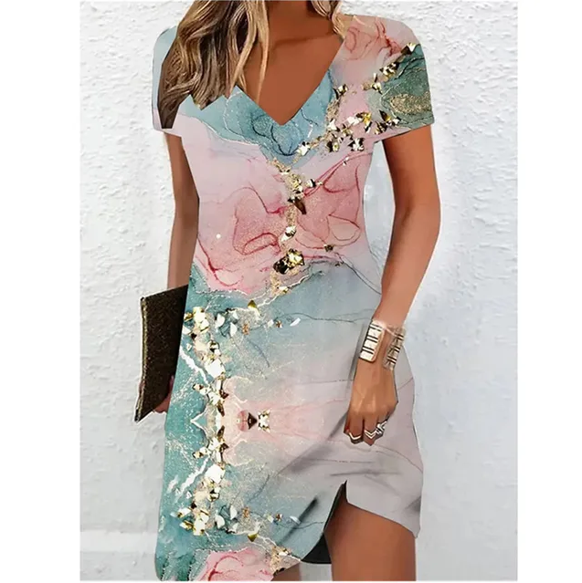 Bianca | Cocktailkleid für Damen mit Glitzer – Festlich und Elegant