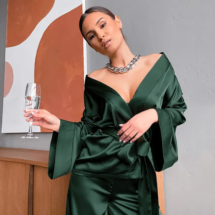 Stefanie | Damen Pyjama Set