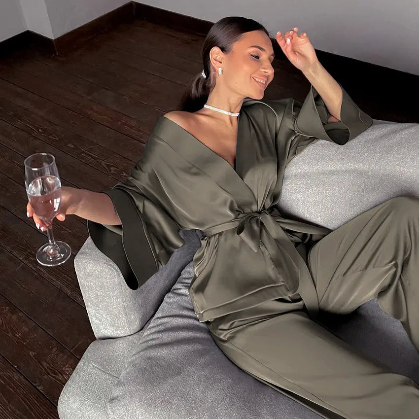 Stefanie | Damen Pyjama Set