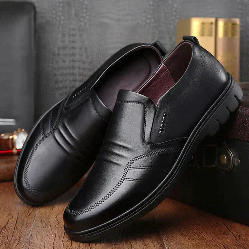 Kevin | Bequeme und rutschfeste Lederschuhe