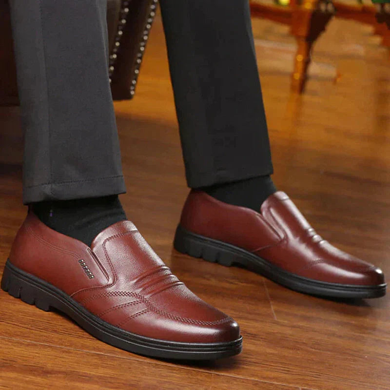 Kevin | Bequeme und rutschfeste Lederschuhe