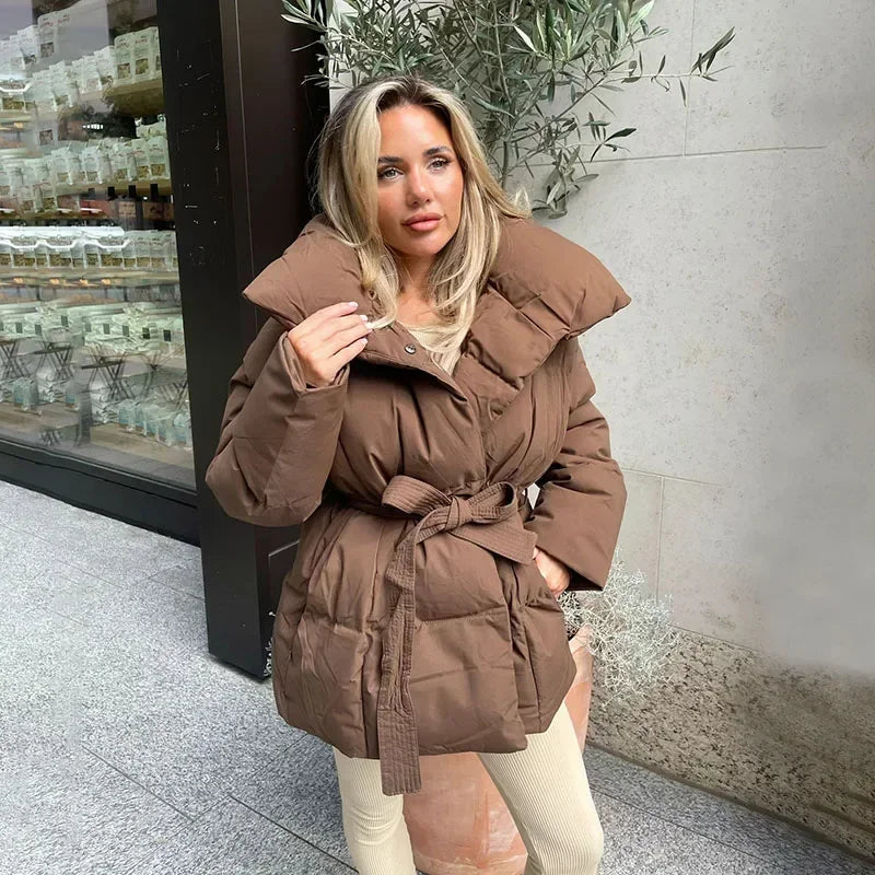 Greta | Warme gesteppte Winterjacke