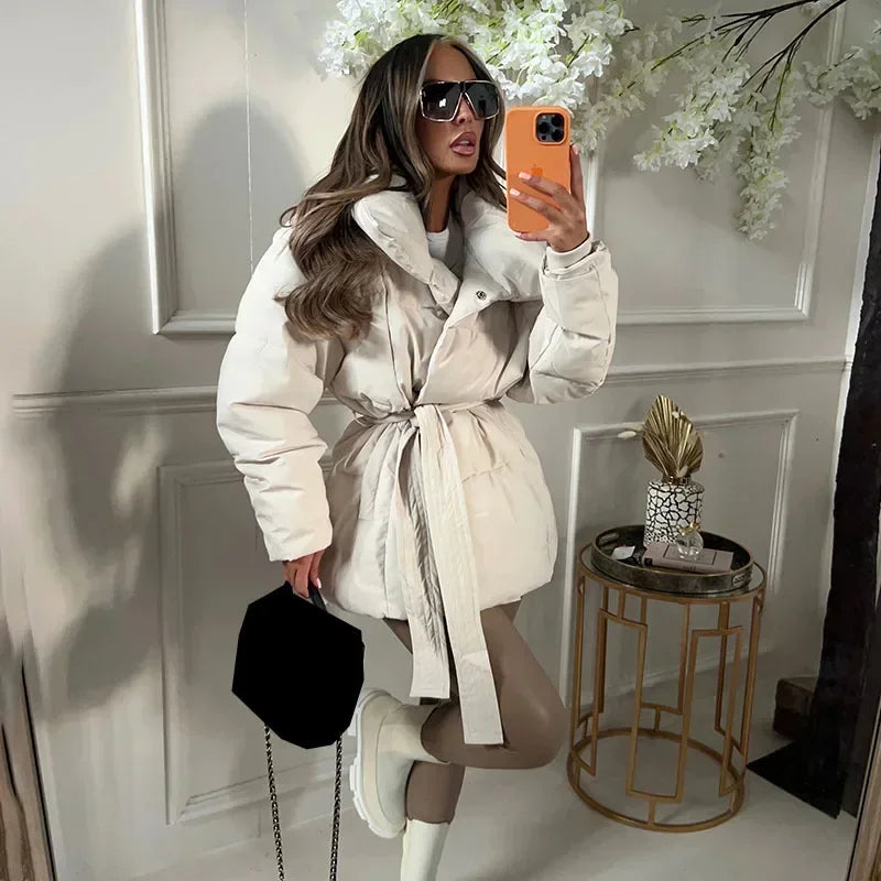 Greta | Warme gesteppte Winterjacke