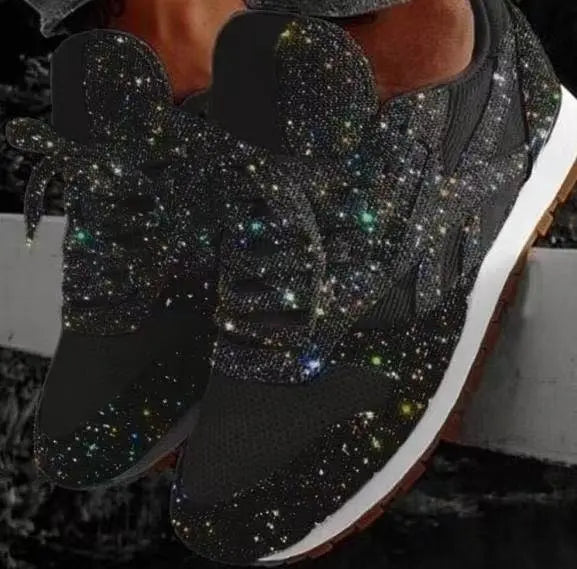 Viktoria | Glitzer Turnschuhe