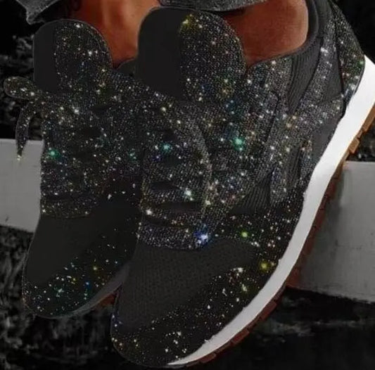 Viktoria | Glitzer Turnschuhe