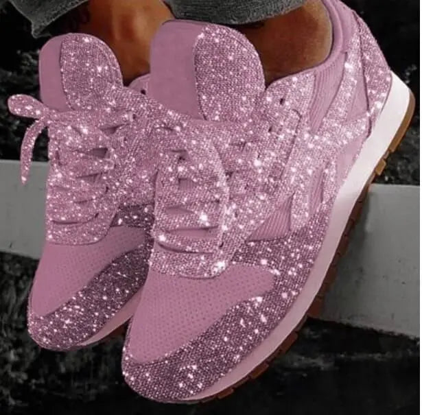 Viktoria | Glitzer Turnschuhe