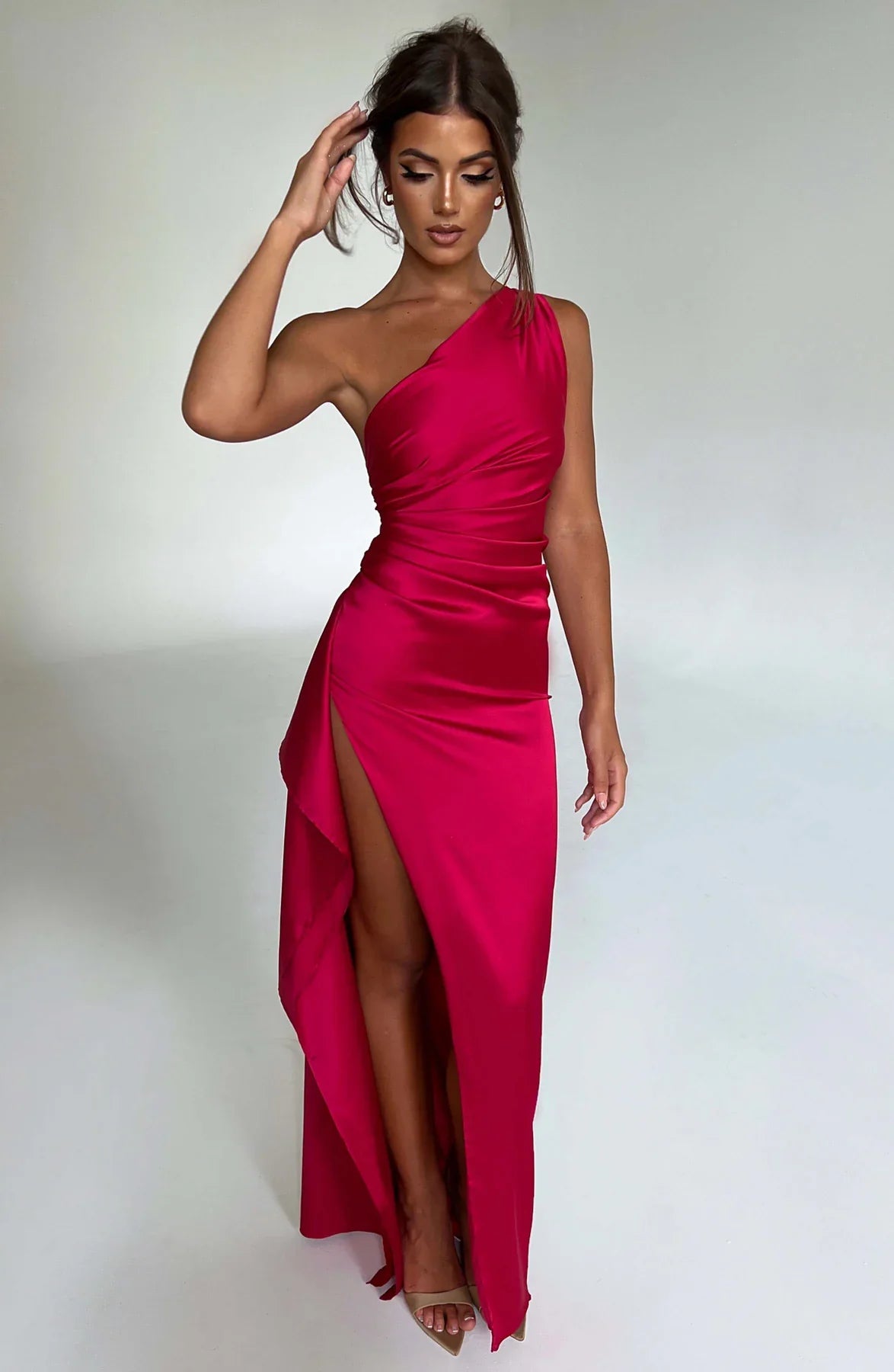 Tessa | Satin Kleid